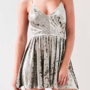 Urban outfitters velvet dress